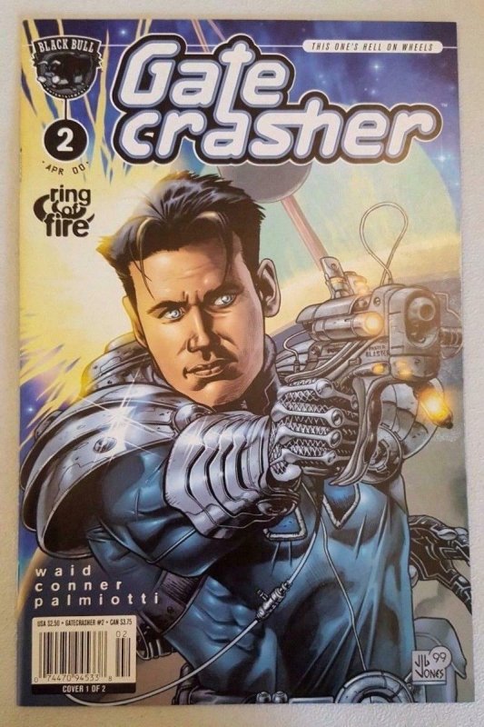 GATE CRASHER #2, NM, J G Jones, Black Bull, 2000, Amanda Conner, more in store