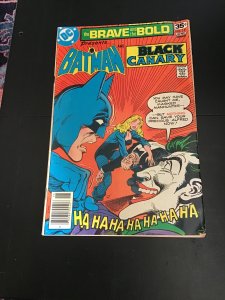 The Brave and the Bold #141 (1978) Jjoker cover! Batman & Black Canary! VF-Wow!