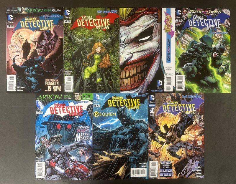 Detective Comics (2011) #0-18 + Annual #1 & #27 Special Edition VF/NM Lot of 21