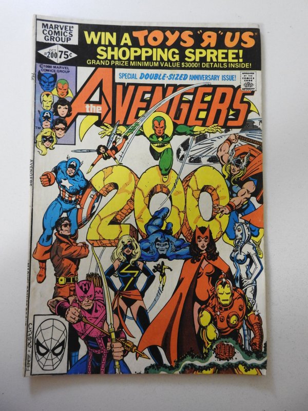 The Avengers #200 (1980) VG Condition Moisture stain