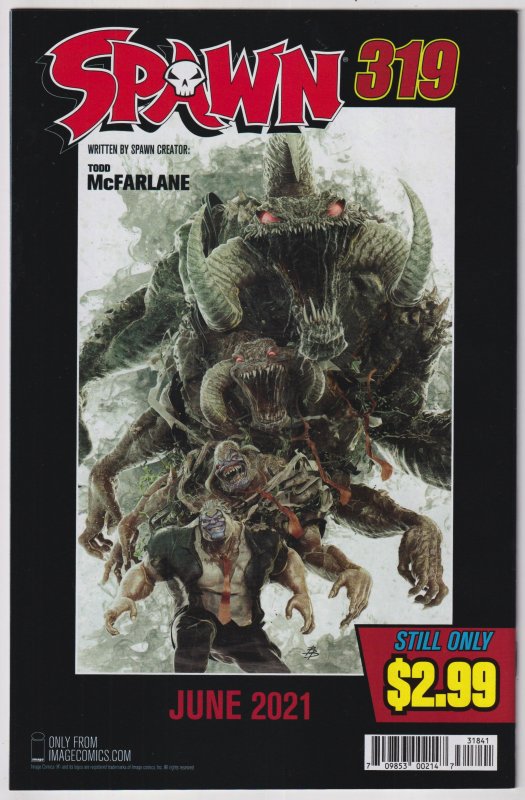 Spawn #318 Cover D (2021)