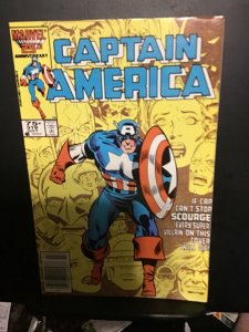 Captain America #319 (1986) high-grade first Diamondback key! NM- Wow!