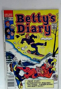 Betty's Diary #32 Archie Comics (1990) VF Newsstand 1st Print Comic Book