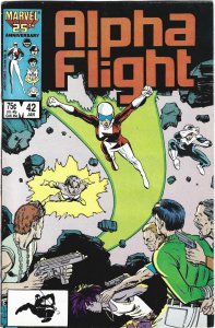 Alpha Flight #42 Direct Edition (1987)