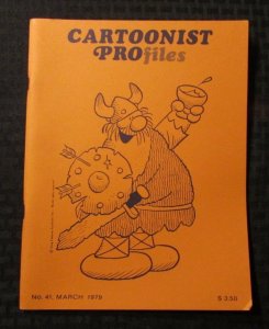 1979 CARTOONIST PROFILES #41 VF 8.0 Dik Browne / Hagar The Horrible