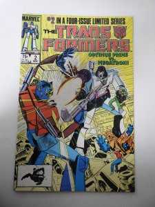 The Transformers #2 (1984) VG Condition moisture stain fc