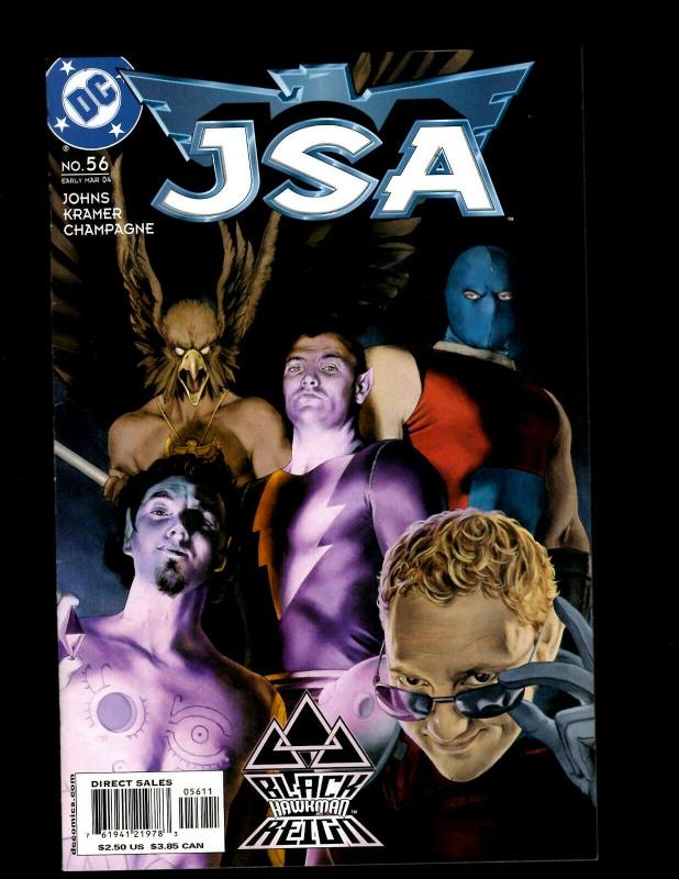 Lot of 12 JSA DC Comic Books #49 50 51 52 53 54 55 56 57 58 59 60 GK25 