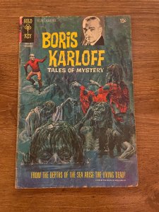 Boris Karloff # 32 VG/FN 1970 Gold Key Comic Book Tales Of Mystery Sci-Fi J930