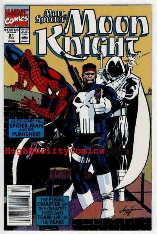 MOON KNIGHT #19 20 21, NM+, Marc Spector, Punisher, Spider-Man, more in store