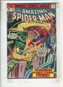 AMAZING SPIDER-MAN #154 (8.0) SANDMAN!! 1975