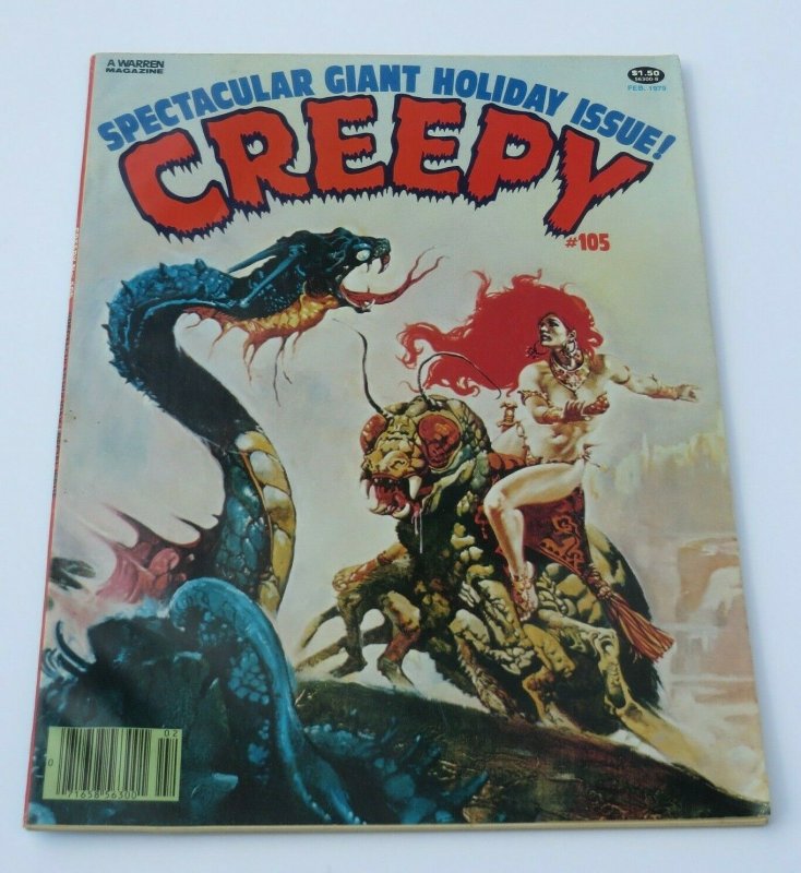 Creepy #105 Spectacular Giant Holiday Issue VF- 1979 Magazine Weird Strange Nuts