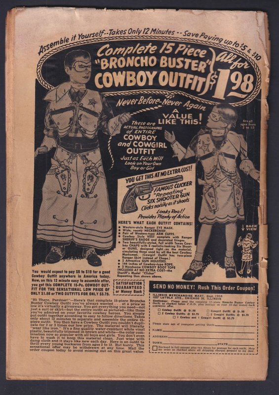 Fightin' Marines 6 (1952) FR 1.0 Matt Baker St. John comic