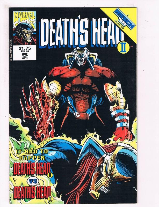 Deaths Head 2 # 5 VF/NM Marvel Comic Books Die Cut Wild Thing Major Mayhem! SW11