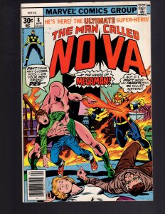 Nova #8 (1977)  MEGAMAN Appearance  / ID#NN