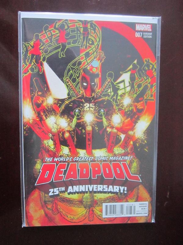 Deadpool #7 C - 4th series - VF - 2016