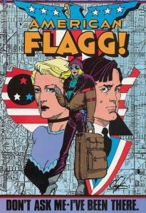 American Flagg #13 VF/NM; First | save on shipping - details inside