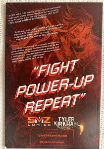 ?~TYLER KIRKHAM's FINAL BOSS #1~C2E2 RED VIRGIN (NON-FOIL) BATTLE DAMAGE CVR~?
