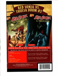 Red Sonja vs Thulsa Doom #2 - Conrad Variant - Bathing Cover - Dynamite - (-NM)