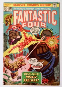 Fantastic Four #137 (Aug 1973, Marvel) GD/VG