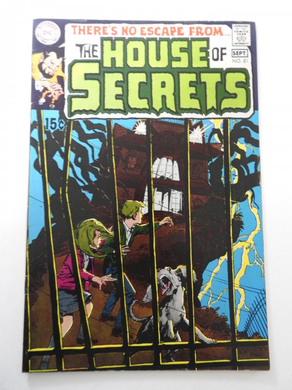 House of Secrets #81 VG+ Condition! centerfold detached bottom staple