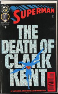 Superman #100 Holograhic Foil Cover (1995)