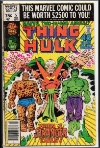 Marvel Two-in-One Annual #5 (1980) The Thing