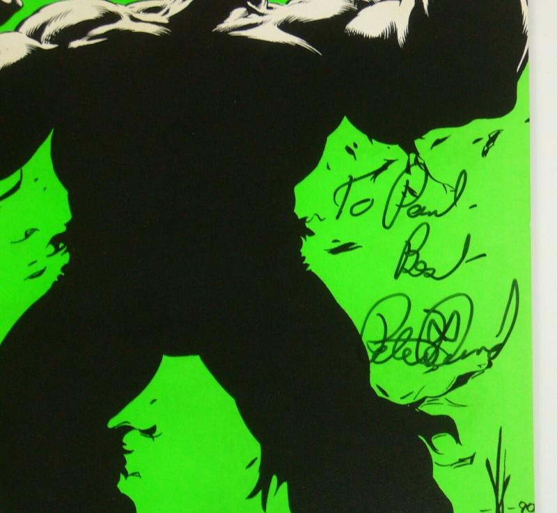 The Incredible Hulk #377 signed by Peter David - Marvel comics