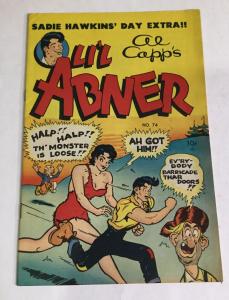 Li’l Abner Comics 74 Vf- Very Fine- 7.5 Toby Press