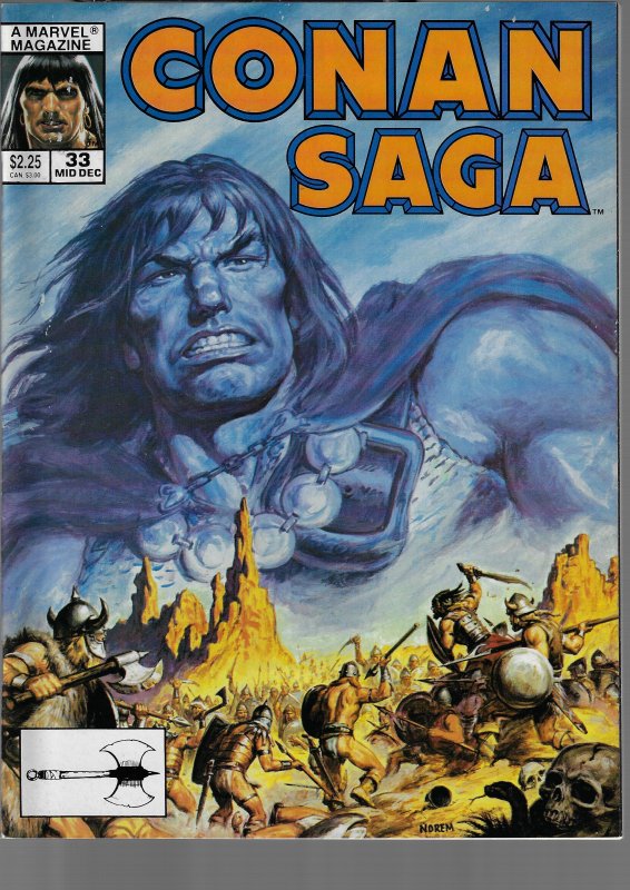 Conan Saga #33 (Marvel, 1990)