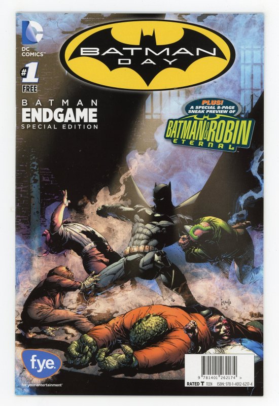 Batman: Endgame Special Edition #1 Scott Snyder F.Y.E. Exclusive Greg Capullo...