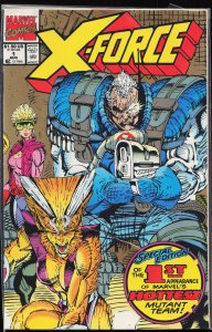 X-Force #1 Second Print Cover (1991) X-Force