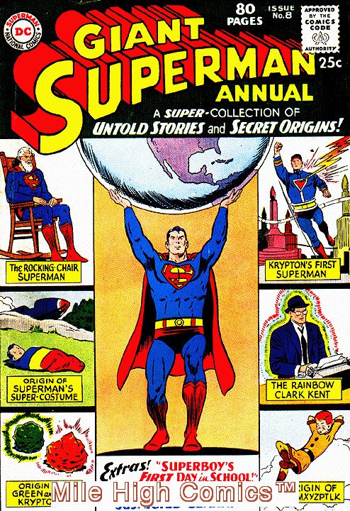 SUPERMAN ANNUAL (1960 Series) #8 Fine Comics Book