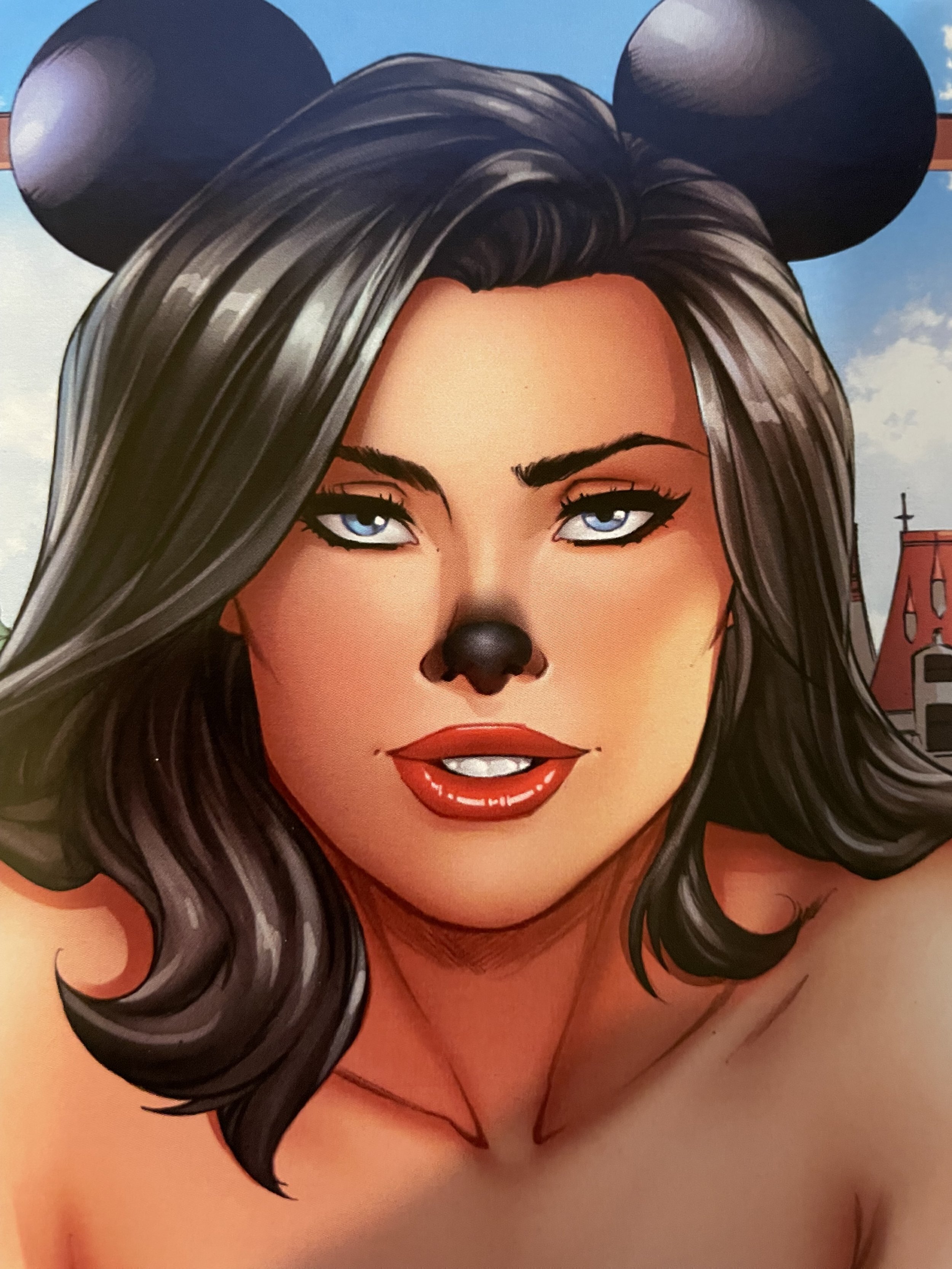 CON Artists #1 Mouseketeer Topless Ryan Kinaid Exclusive Virgin Cover