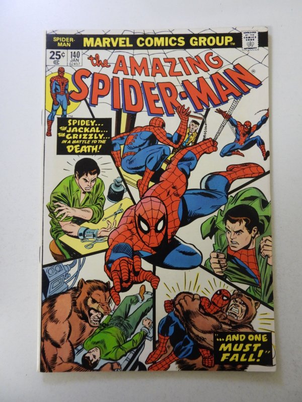 The Amazing Spider-Man #140 (1975) VF condition MVS intact