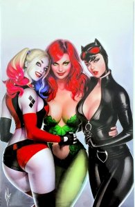 Harley Quinn 25th Anniversary Special Mega Gaming (2017) Catwoman Poison Ivy
