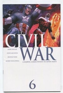 Civil War #6 - A Marvel Comics Event in Seven Parts - (9.2) 2006