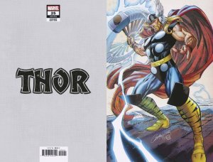 THOR #25 100 COPY INCV JS CAMPBELL VIRGIN VAR (NEAR MINT) 