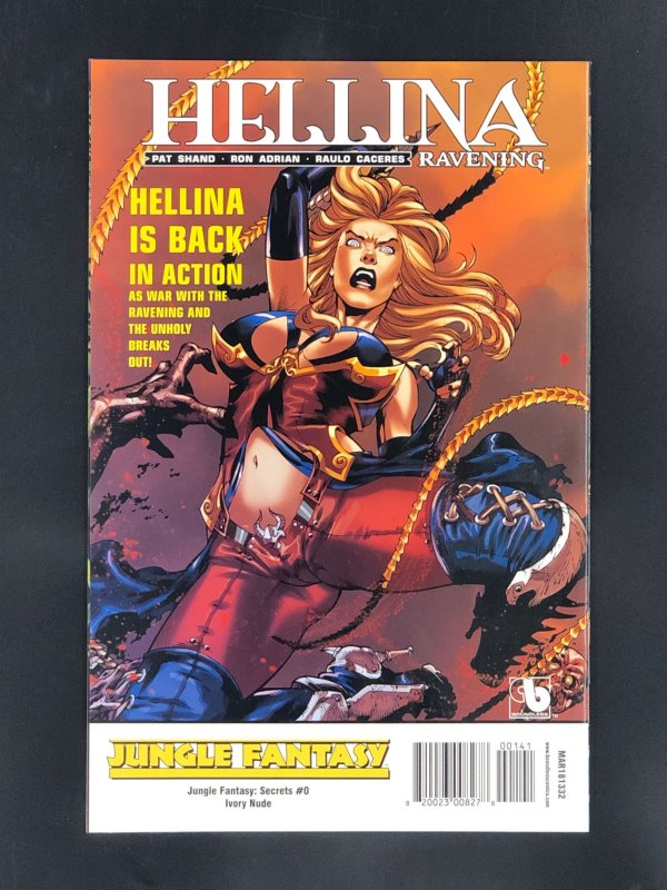 Jungle Fantasy: Secrets #0 (2018) Ivory Nude Cover