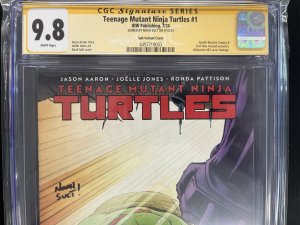 Teenage Mutant Ninja Turtles #1 CGC 9.8 EXCLUSIVE Signed BY NOAH SULT PROSHIPS