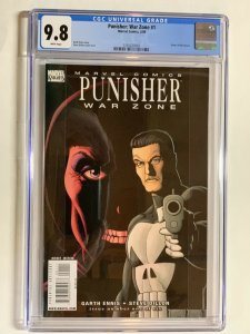 Punisher War Zone 1 Cgc 9.8 2009 Series Dillon Ennis Marvel