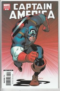 Captain America Variant #25 (Apr-07) NM+ Super-High-Grade Cap COVELL CERTIFICATE