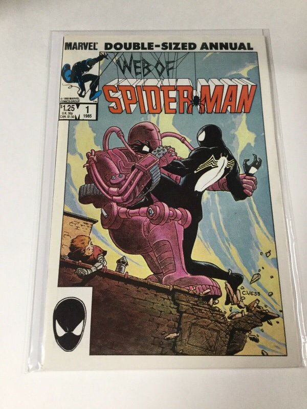 Web Of Spider-Man Double Sized Annual 1 Nm- Near Mint- Marvel