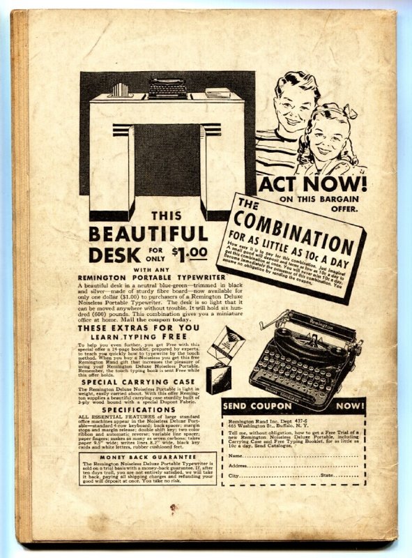 Cyclone #1  1940 - Bilbara Pub  -FN- - Comic Book