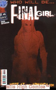 FINAL GIRL (2007 Series) #4 Very Fine Comics Book