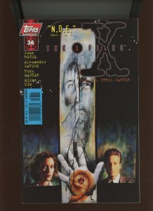 (1997) The X-Files #36: MIRAN KIM COVER ART! (9.0/9.2)