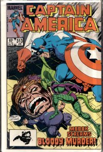 Captain America #313 Direct Edition (1985) Captain America