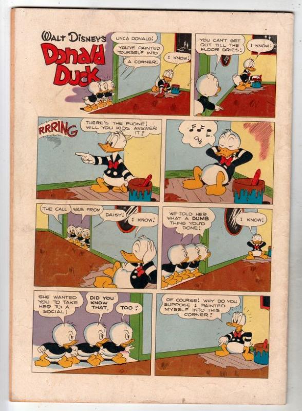 Four Color #422 (Sep-52) FN Mid-Grade Uncle Scrooge, Donald Duck, Huey, Dewey...