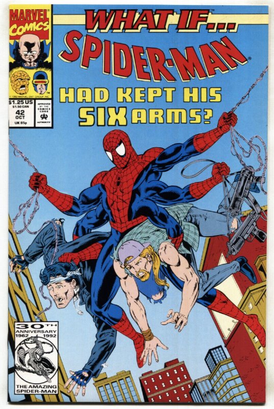 What If #42 - 1992 Spider-Man kept his six arms Marvel comic book vf/nm