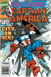 Captain America #372  Newsstand   NM-