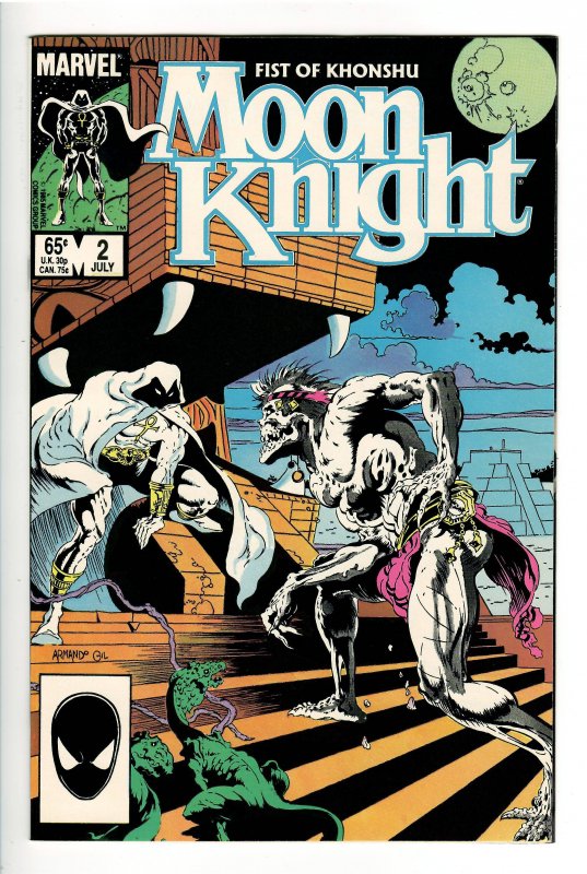 MOON KNIGHT FIST OF KHONSHU #2 NM+9.6 1st DR ARTHUR HARROW;DISNEY+/MCU